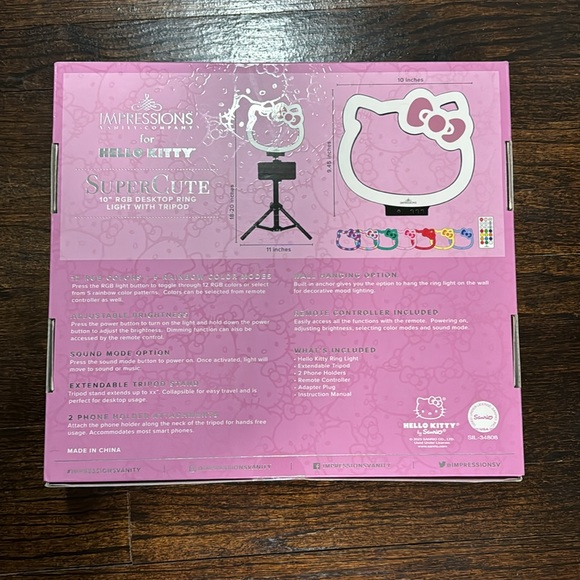 NIB Hello kitty ring light - Picture 2 of 5